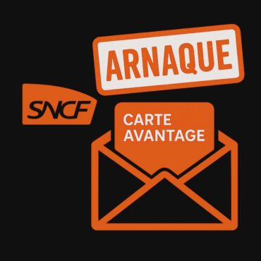 Mail frauduleux carte avantage sncf